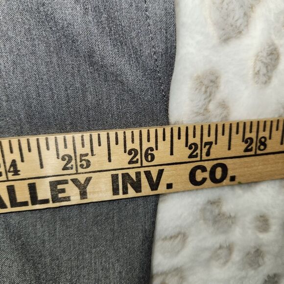 Fabletics Gray Three Pocket Scrub Top XXL - Picture 6 of 8